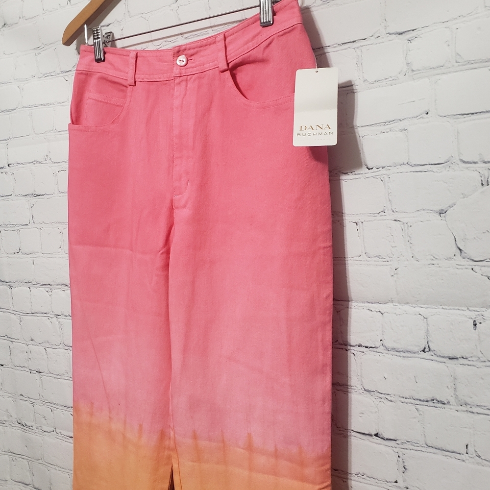 DanaBuchman Sz6 NWT High Waisted OmbrePant - Picture 6 of 15